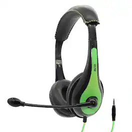 ErgoGuys - Avid AE-36 1EDUAE36GREEN Headset - 32 Ohms - Noise-canceling, Bidirectional - Green