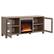 Alt View 15. Camden&Wells - Quincy Crystal Fireplace TV Stand for Most TVs up to 65" - Antiqued Gray Oak.