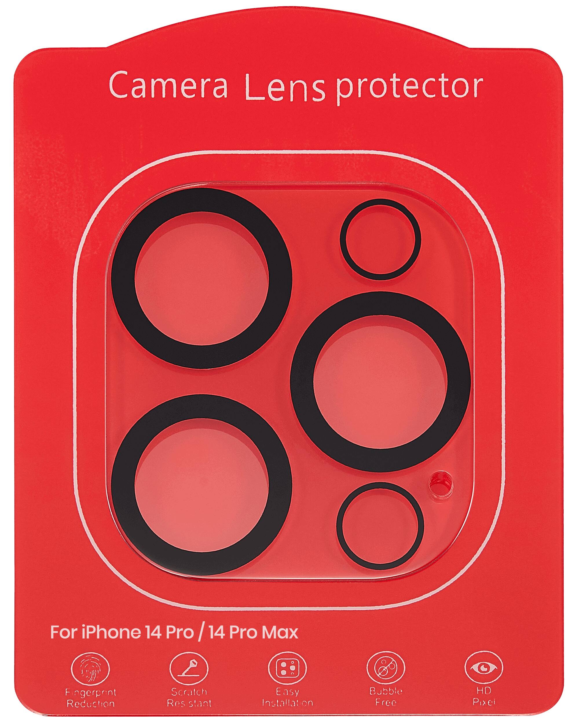 Camera Lens protector

For iPhone 14 Pro / 14 Pro Max

- Fingerprint Reduction
- Scratch Resistant
- Easy Installation
- Bubble Free
- HD Pixel