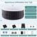 Spacious Inflatable Hot Tub
80"
Fits 4-6 People
Holds 264 Gal Water
Power: AC 110-120V/60Hz
Cord Length: 10.9 ft
Includes:
1 x Ground Cloth
1 x Insulated Spa Lid
1 x Control Unit & Heater
2 x Locking Keys
2 x Water Filters
2 x Filter Housings
1 x Maintenance Kit
1 x Carry Bag