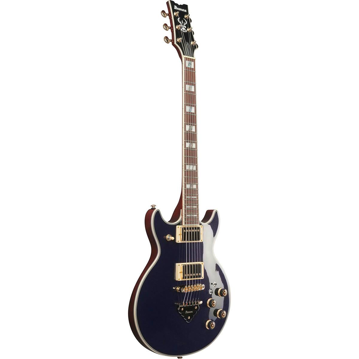 Alt View 2. Ibanez - Ibanez AR Standard AR320 Electric Guitar, Midnight Black Metallic.