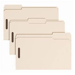 Staples - Reinforced Classification Folder, 3/4" Expansion, Legal Size, 50/Pack - Manilla