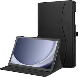 Fintie - Folio Case for Samsung Galaxy Tab A9+ 11 Inch, Model (SM-X210/X216/X218), Multi-Angle Viewing Protective Stand Cover - Black