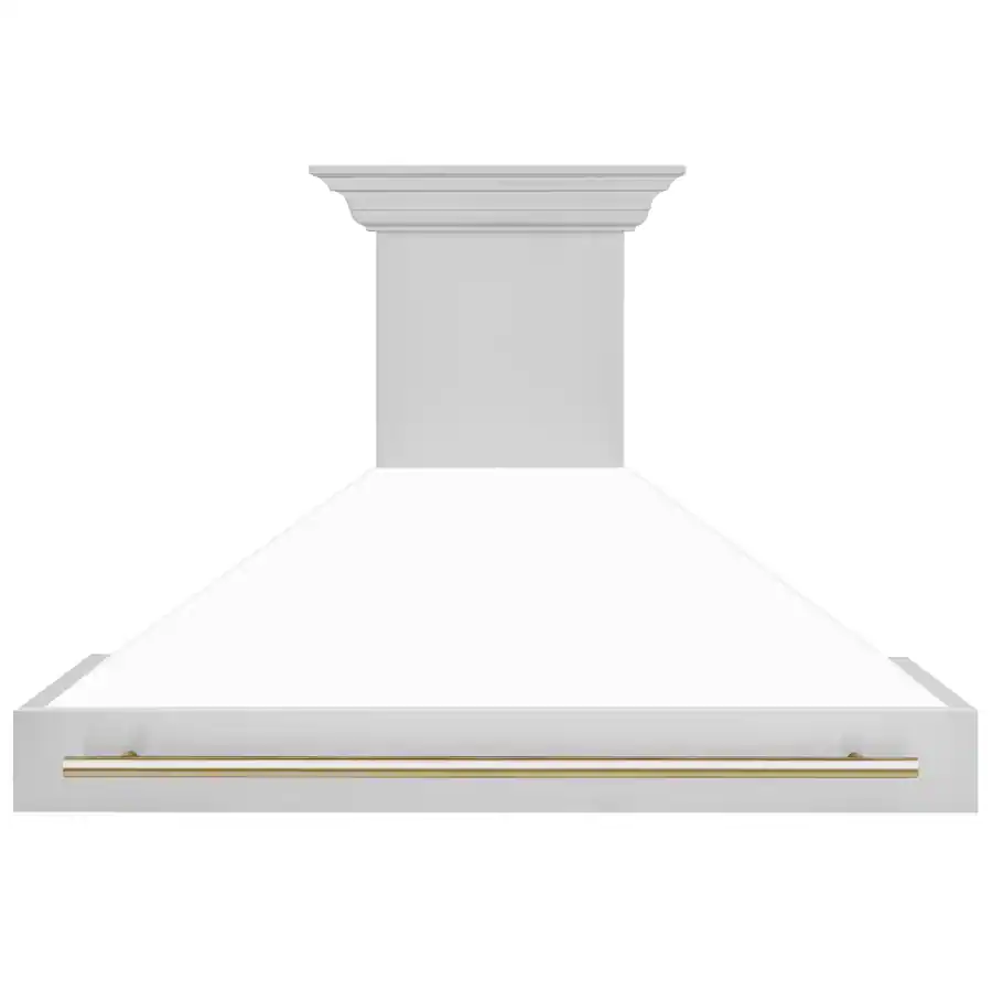 ZLINE Autograph Edition 48 inches Externally Vented Wall Range Hood ...