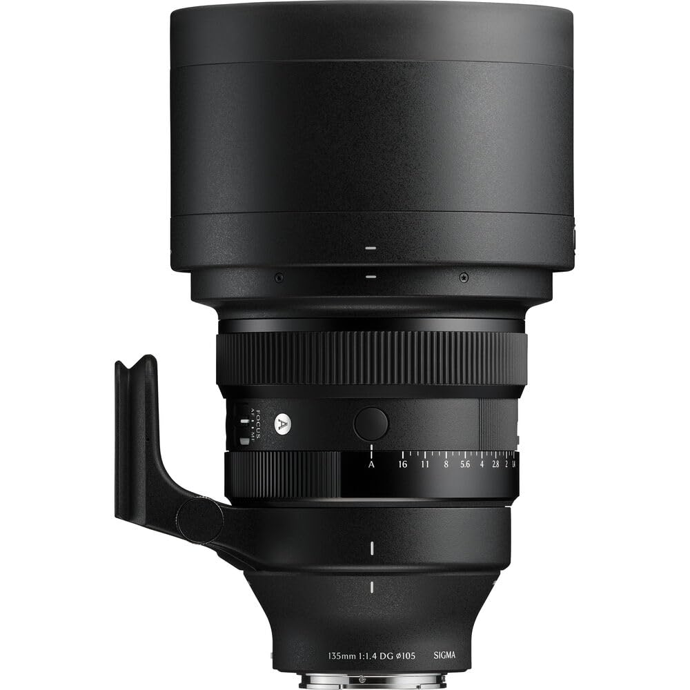 Sigma 135mm f/1.4 Full Frame DG Art Lens (Sony E Mount) Black
