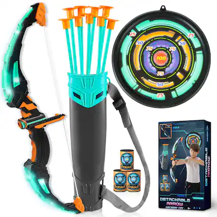 25 25 50 75 50 75 100 75 50 25 - STRIKE 10 s. STRIKE STRIKE | | I - I - ...... DETACHABLE ARROW ARCHERY TOY