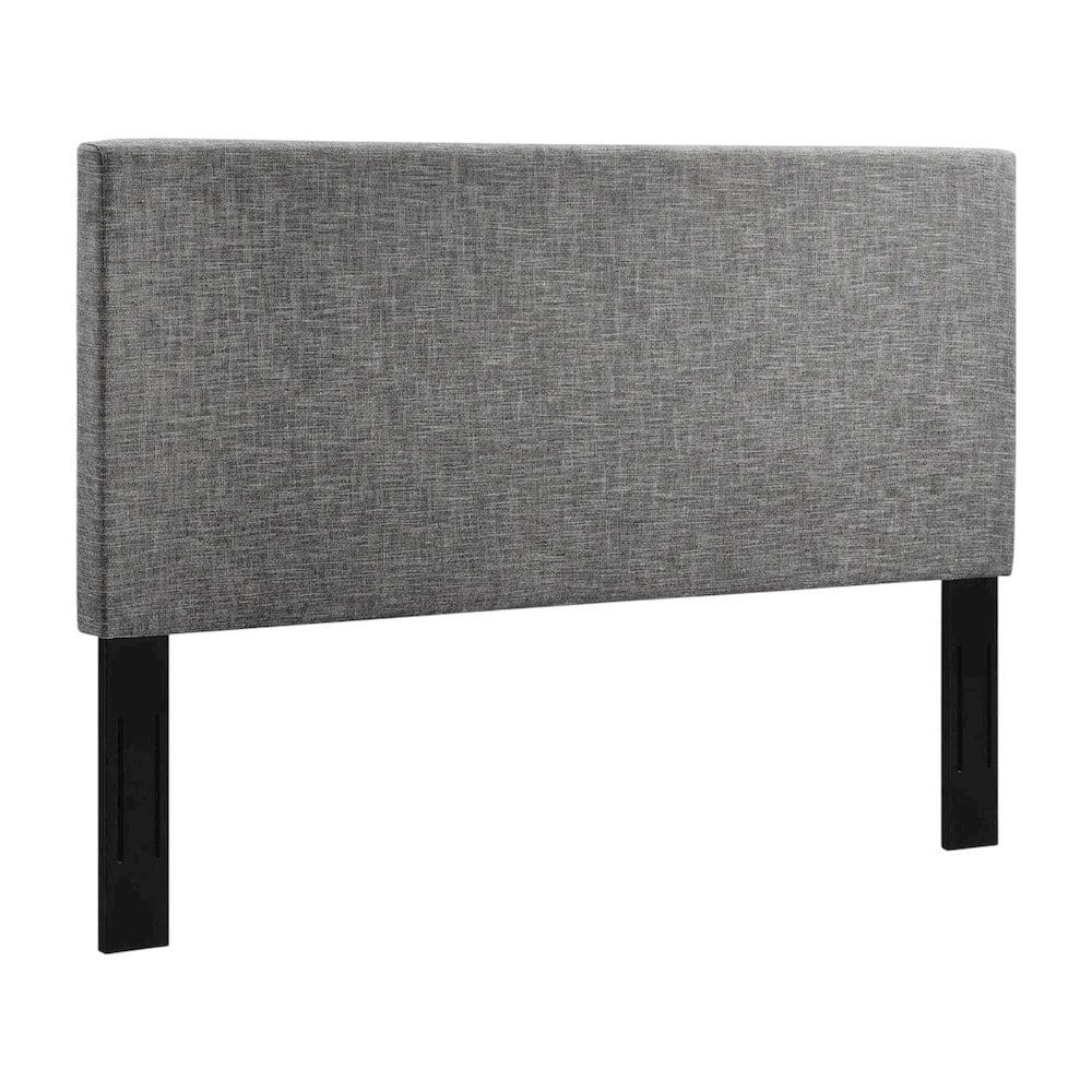 FurniFact - Upholstered Linen Fabric Full Queen Headboard with Padded Design - Gray price history on PriceWatchPro