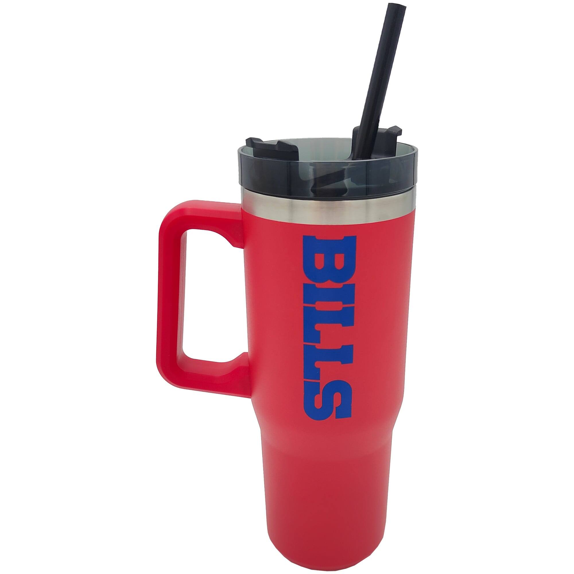 Alt View 2. Pegasus - Buffalo Bills 60" x 70" Logo Blanket and 30oz Stainless Steel Tumbler Combo - Multicolor.