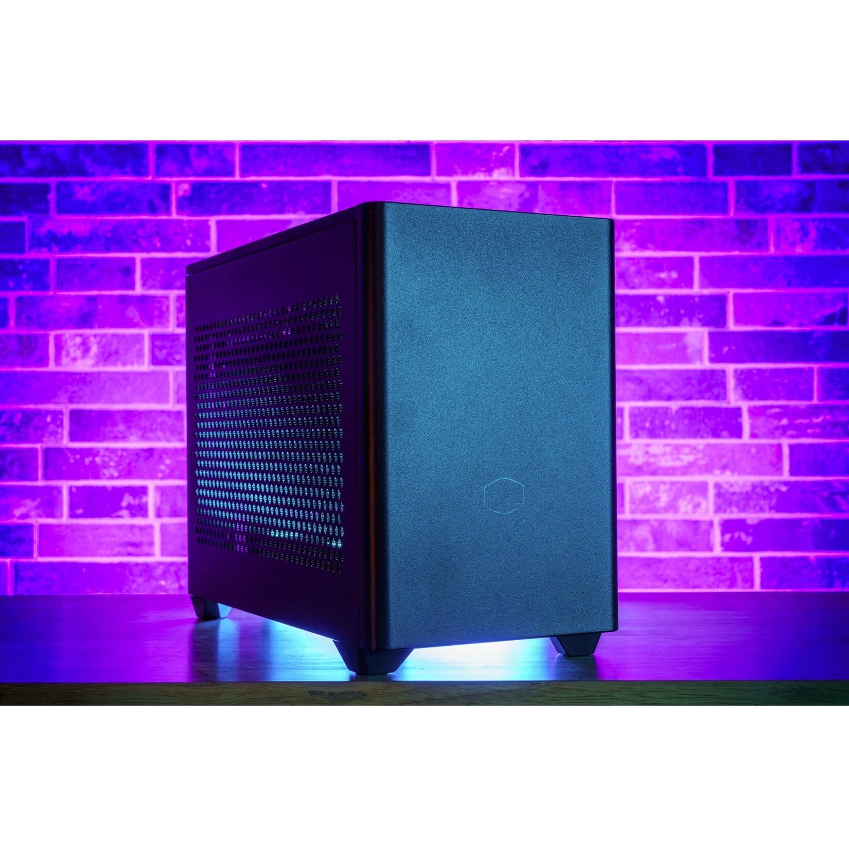Alt View 38. Cooler Master - MasterBox MCB-NR200-KNNN-S00 Mini ITX/Mini DTX Mini-tower Case - Black.