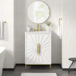 Awaken 24" Bathroom Vanity by Modway - White White