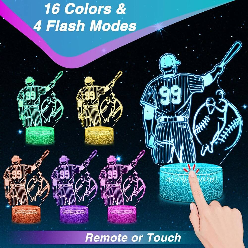 16 Colors & 4 Flash Modes

Remote or Touch
