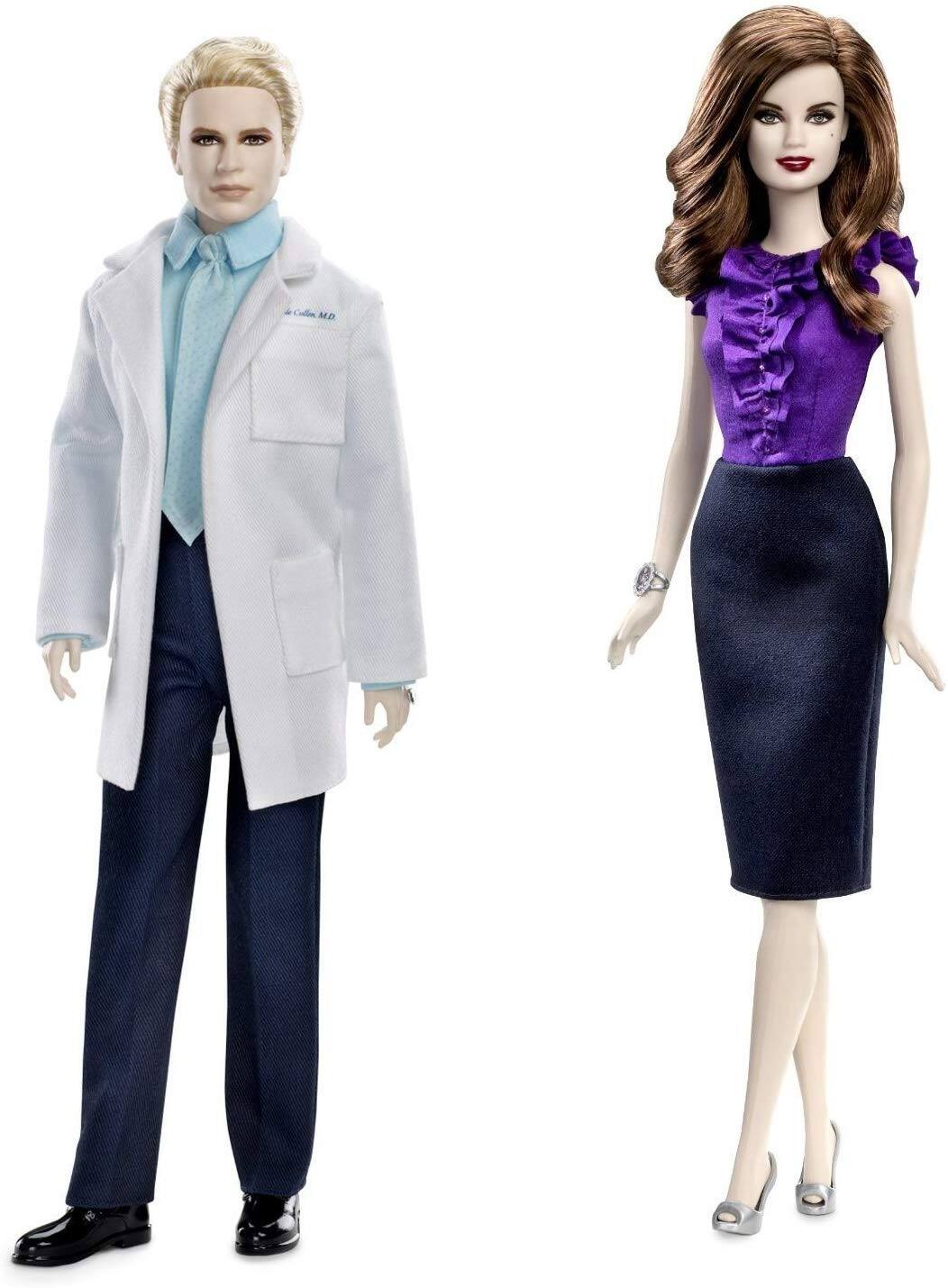 Mattel - Barbie Collector The Twilight Saga Breaking Dawn Carlisle & Esme Dolls - 2 Doll Set - Multi