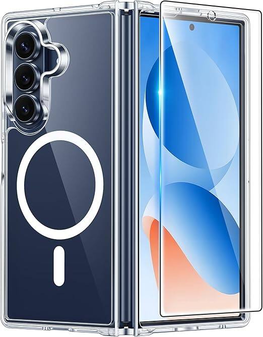 Gravity Ridge for Samsung Galaxy Z Fold4 Case Magnetic Phone Cases ...