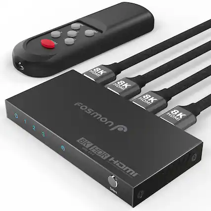 Fosmon HDMI 8K HDMI 8K HDMI 8K HDMI 8K 1 04123 2 3 5 8K 60Hz 4:4:4 HDR A HDMI ETTI MULTIMEDIA INTERFACE - Select Sel
