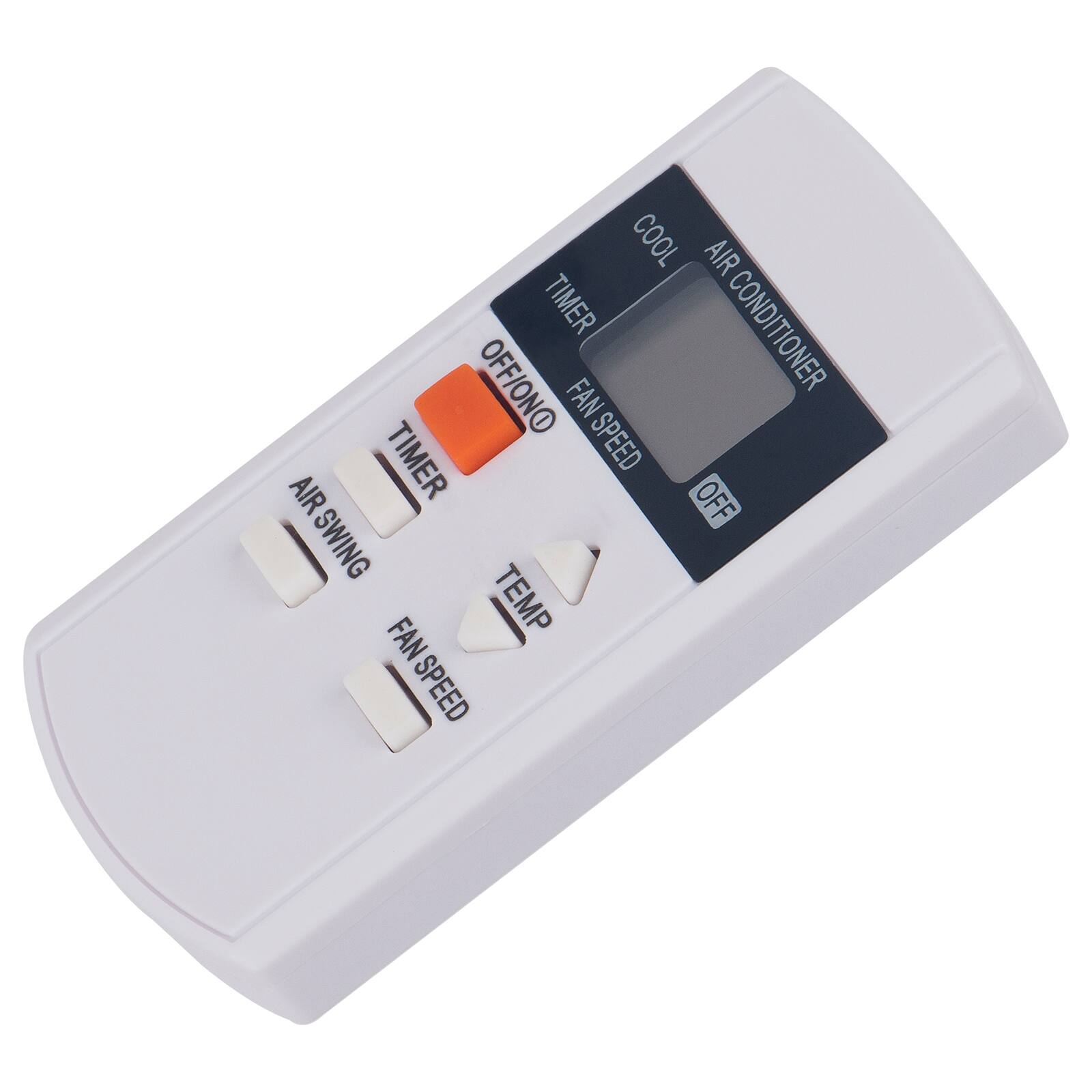 COOL  
AIR CONDITIONER  
TIMER  
FAN SPEED  
OFF  

OFFIONG  
TIMER  
FAN SPEED  

AIR SWING  
TEMP  
FAN SPEED