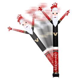 Sporticulture - Vanderbilt Commodores Santa Claus Inflatable Crazy Sports Fan - Black