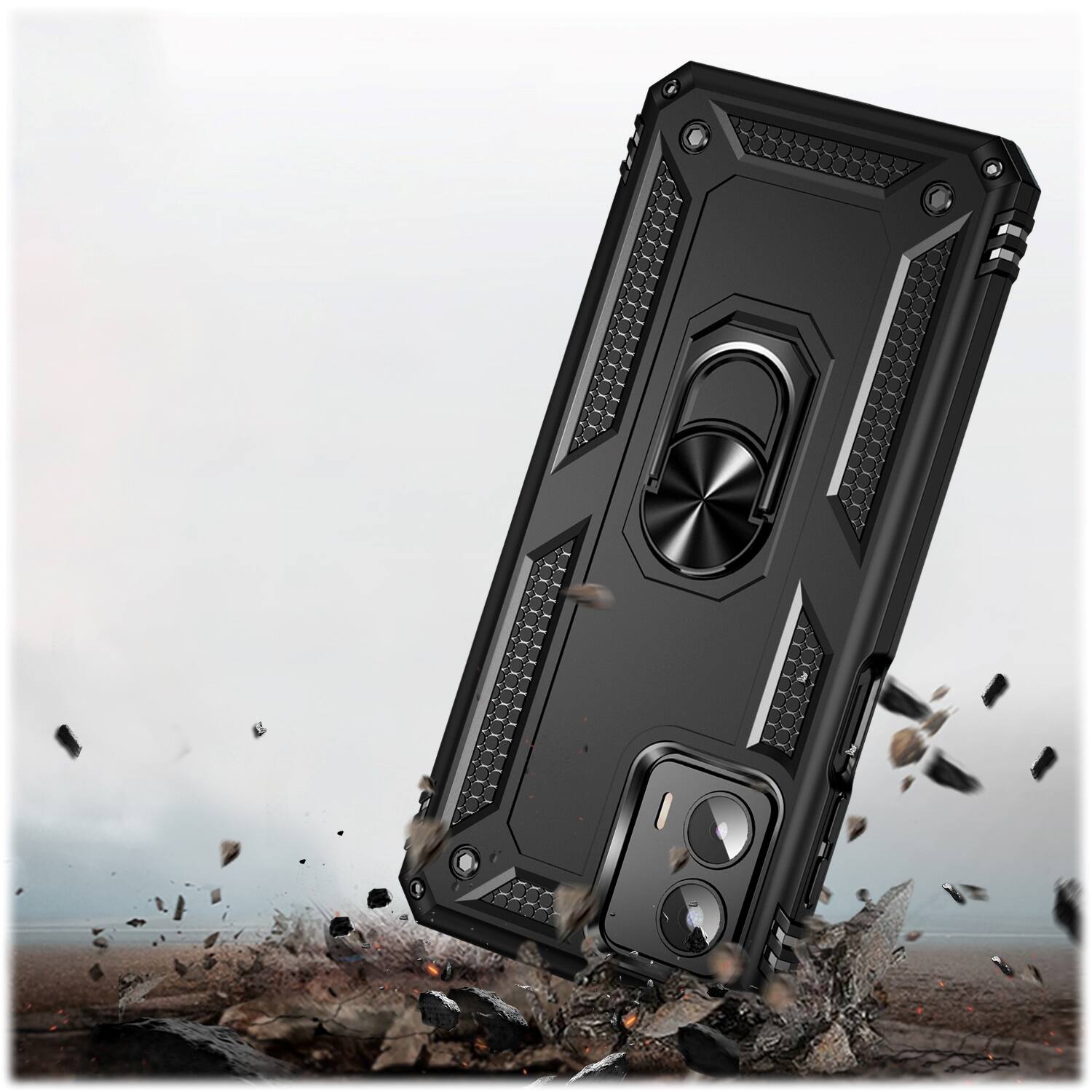 Alt View 16. SaharaCase - Military Kickstand Series Case for Motorola Edge+ (2023) - Black.