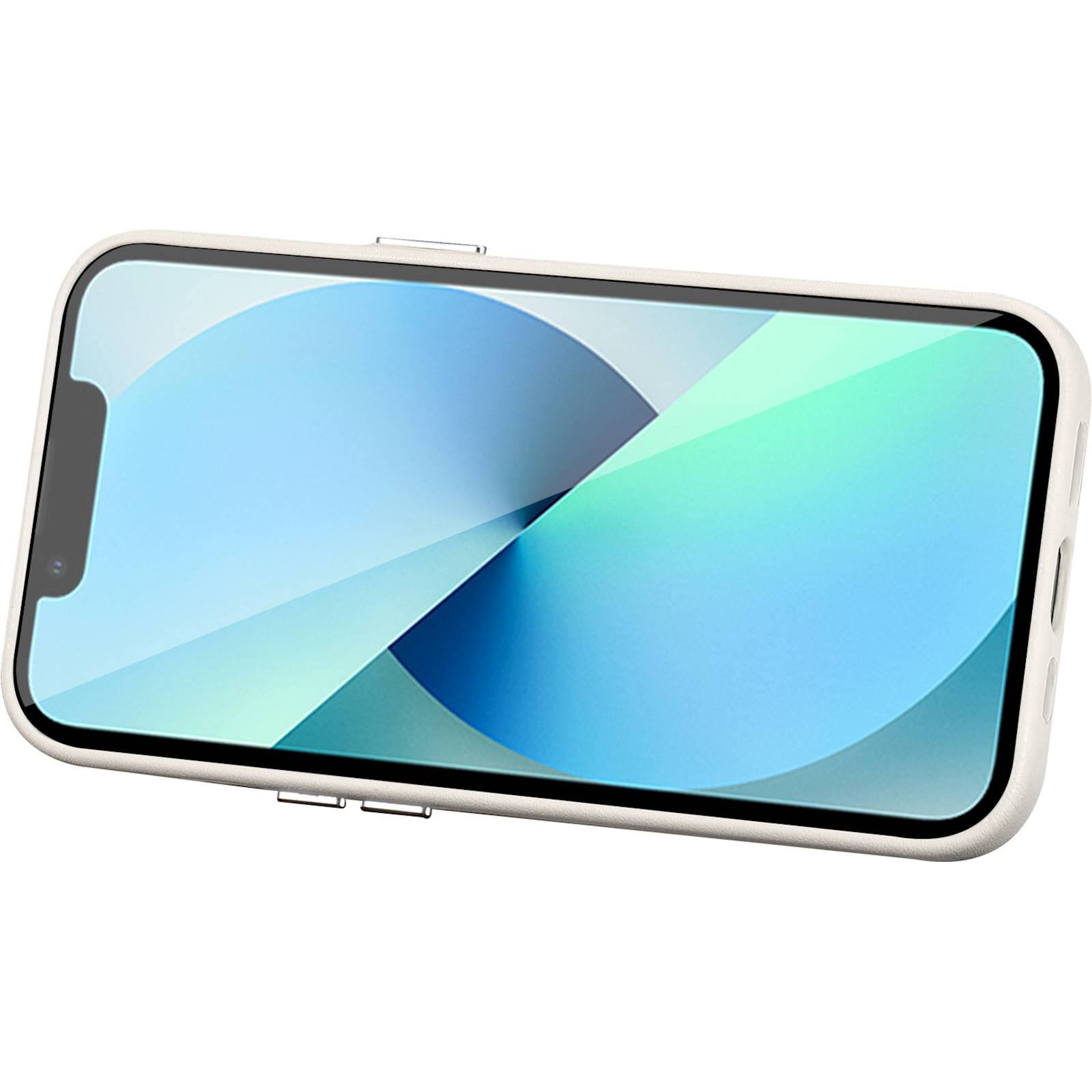 Alt View 12. SaharaCase - FingerGrip Series Case with Strap for Apple iPhone 13 mini - White.