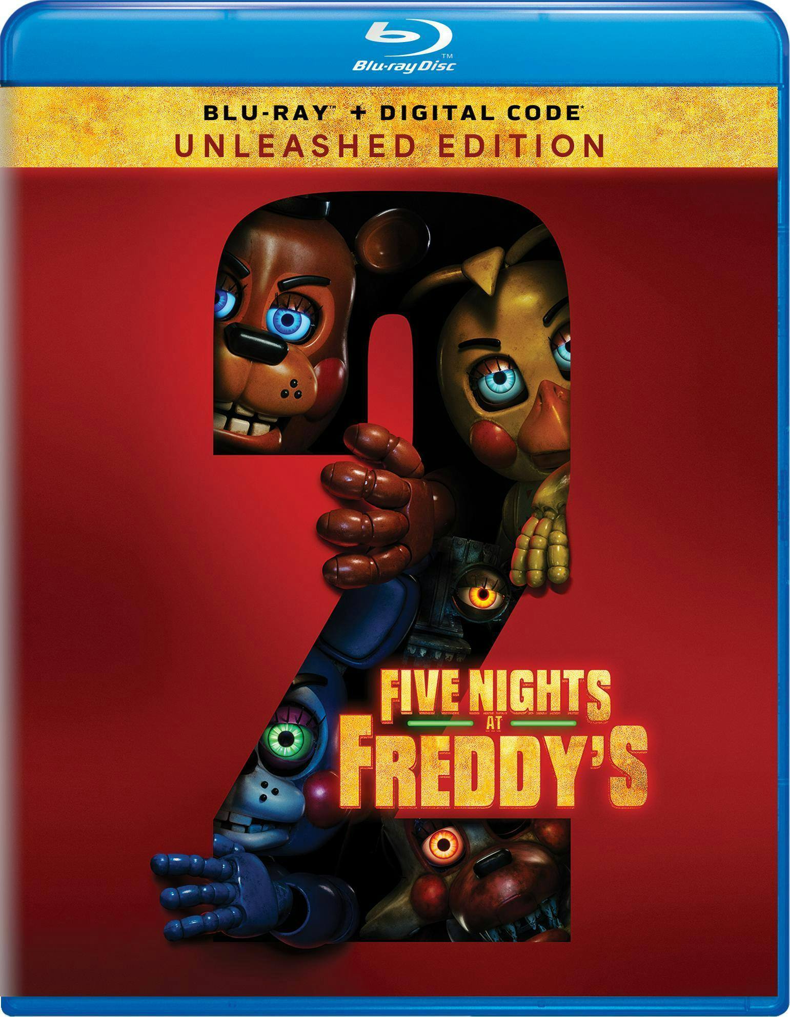 Front. Five Nights at Freddy's 2 (Blu-ray + Digital) [Blu-ray].
