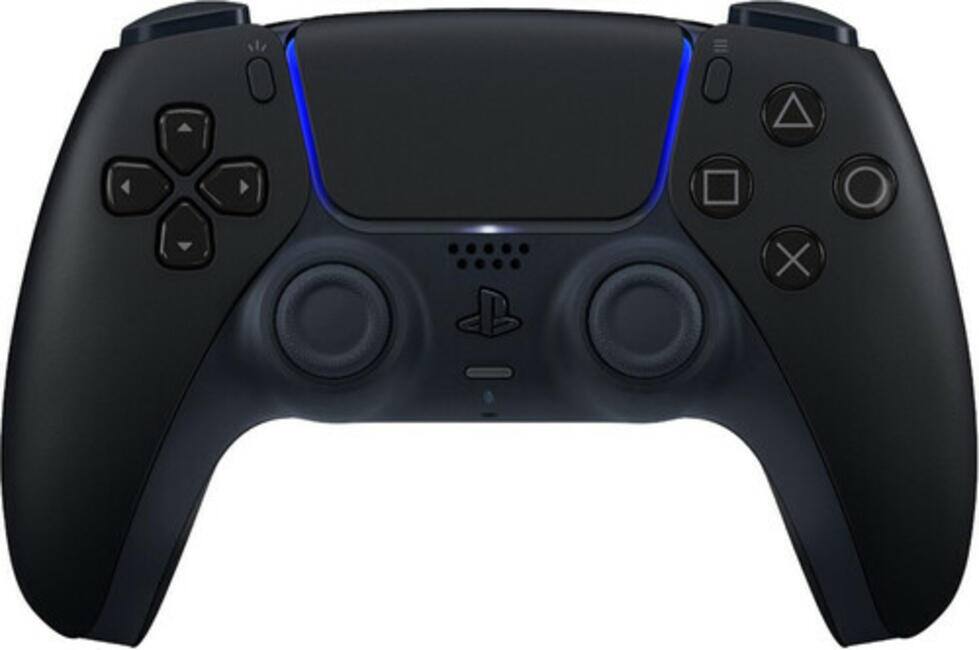 Left. Sony - PlayStation 5 DualSense Wireless Controller Midnight Black - Compatible w/ PlayStation 5 - Built-in microphone & 3.5mm j - Unknown.