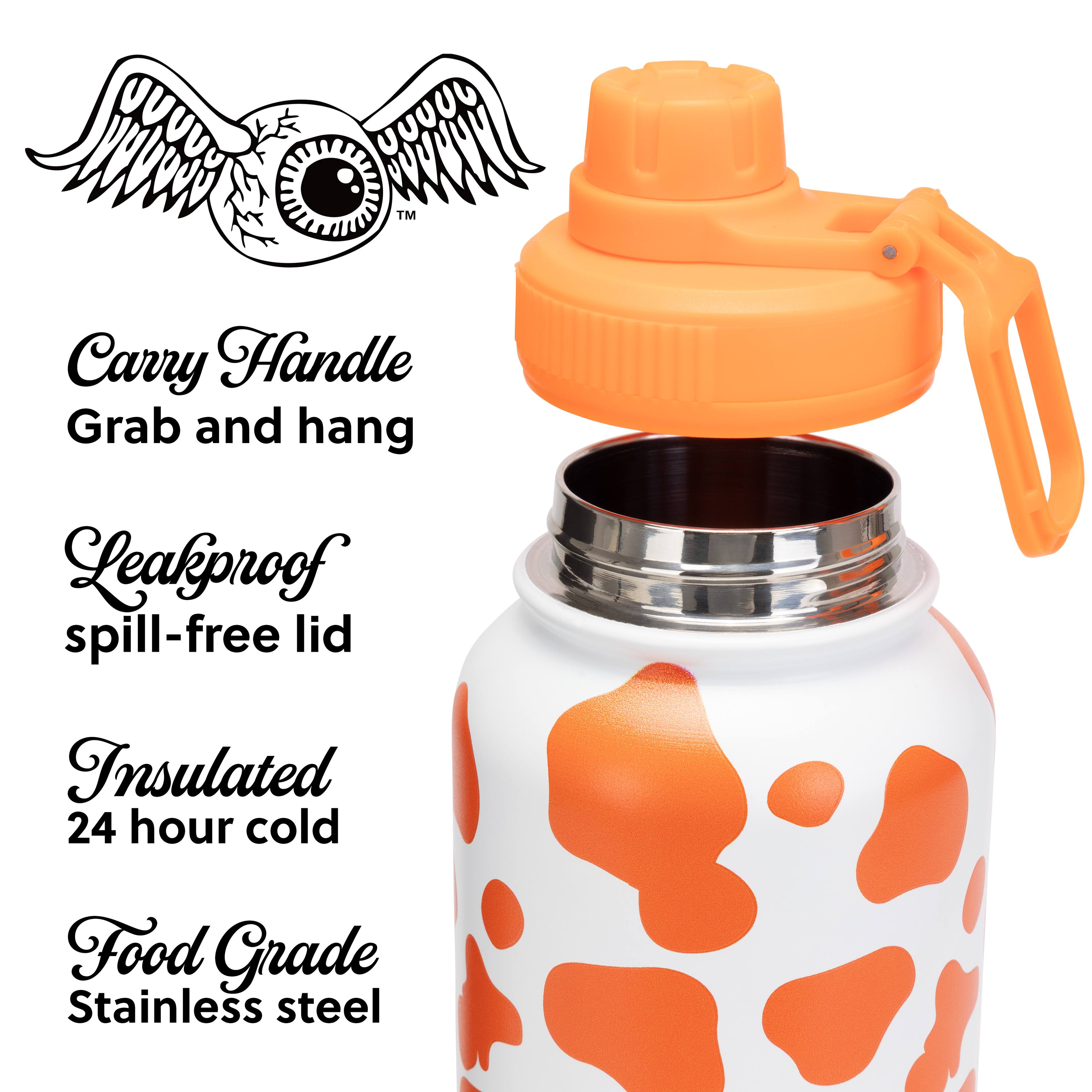 - Carry Handle
- Grab and hang
- Leakproof spill-free lid
- Insulated 24 hour cold
- Food Grade Stainless steel