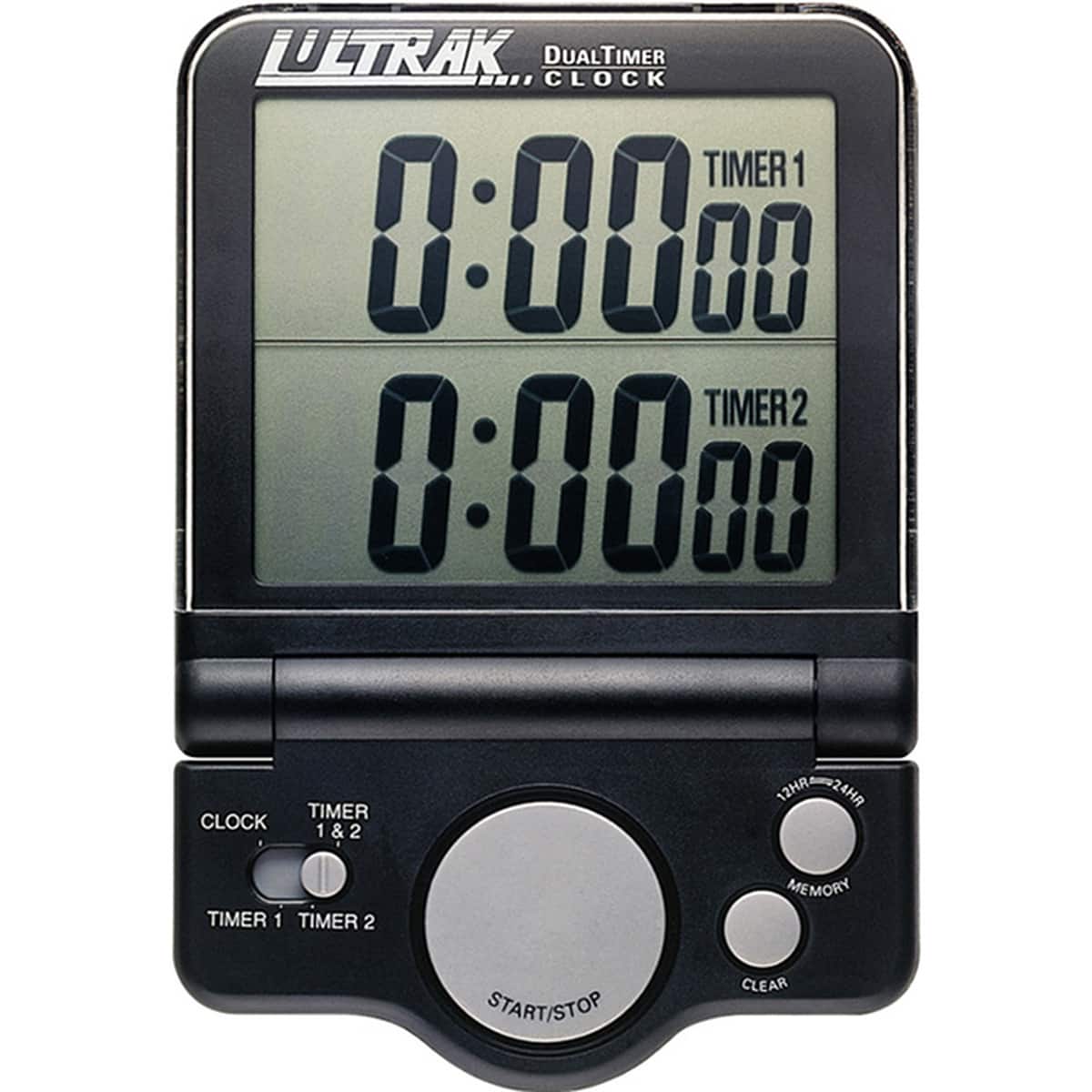 Ultrak - T4 Electronic Jumbo Display Dual Timer/Clock - Black price history on PriceWatchPro