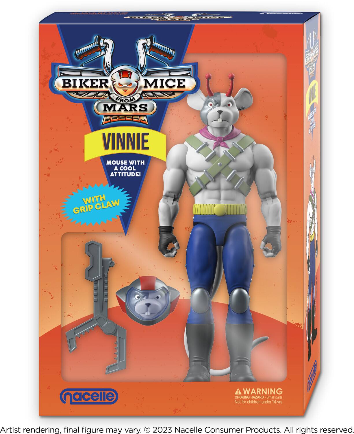 PopMarket The Nacelle Company Biker Mice From Mars Vinnie Action