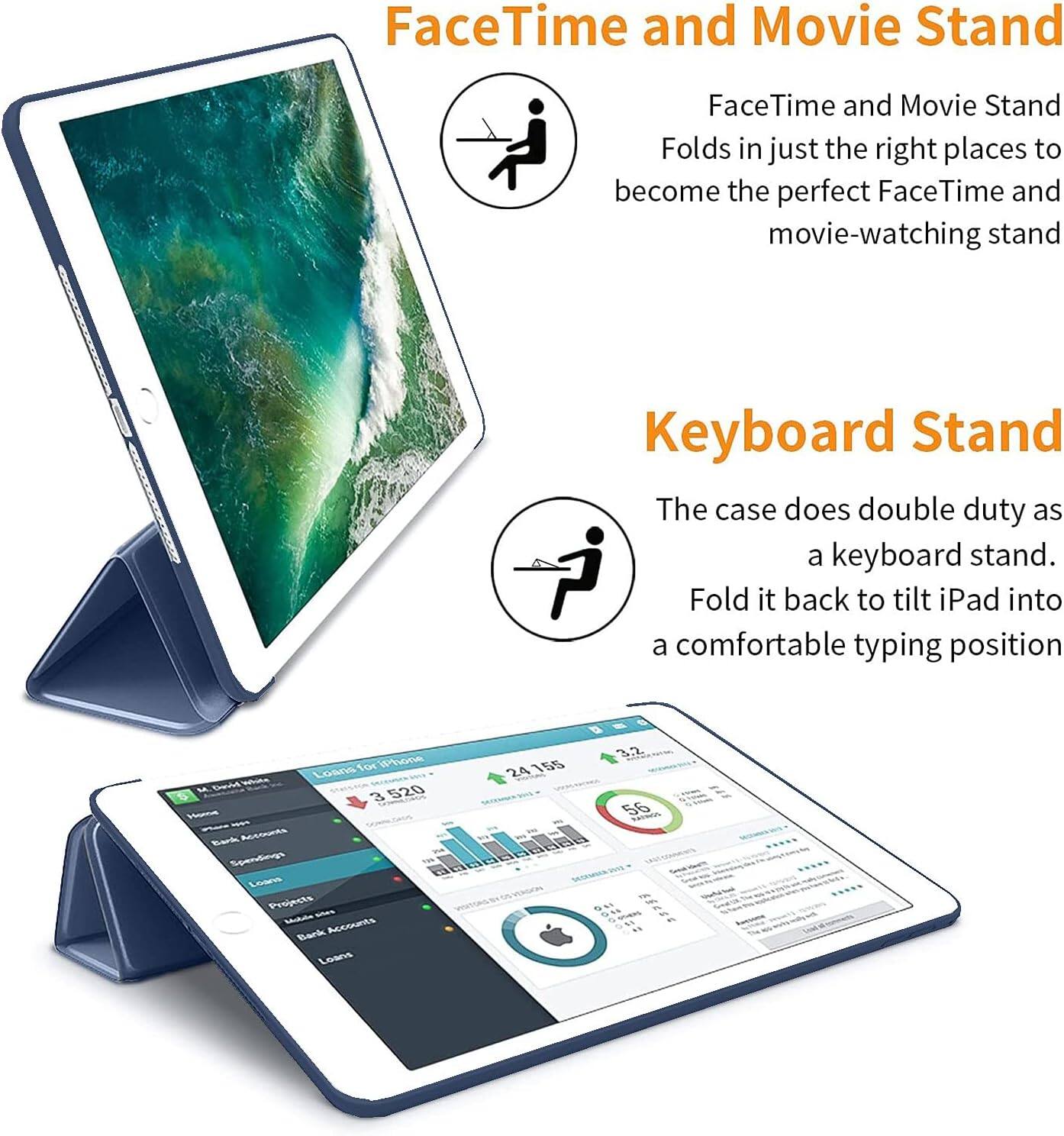FaceTime and Movie Stand  
FaceTime and Movie Stand Folds in just the right places to become the perfect FaceTime and movie-watching stand

Keyboard Stand  
The case does double duty as a keyboard stand. Fold it back to tilt iPad into a comfortable typing position

for iPhone White Loans 3 520 Home - Bark Accounts Spendings 10/4 Loans Projects sites Mobile Accounts Bank Loans  
3.2 24 155 56 sames 3mg DECEMBER 110 10% 4.5 1% O % 51