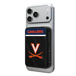 Keyscaper - Virginia Cavaliers Endzone Plus Wireless Power Bank - Multicolor