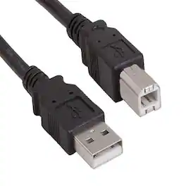 Sanoxy - 3ft USB 2.0 A Male to B Male Cable - Black