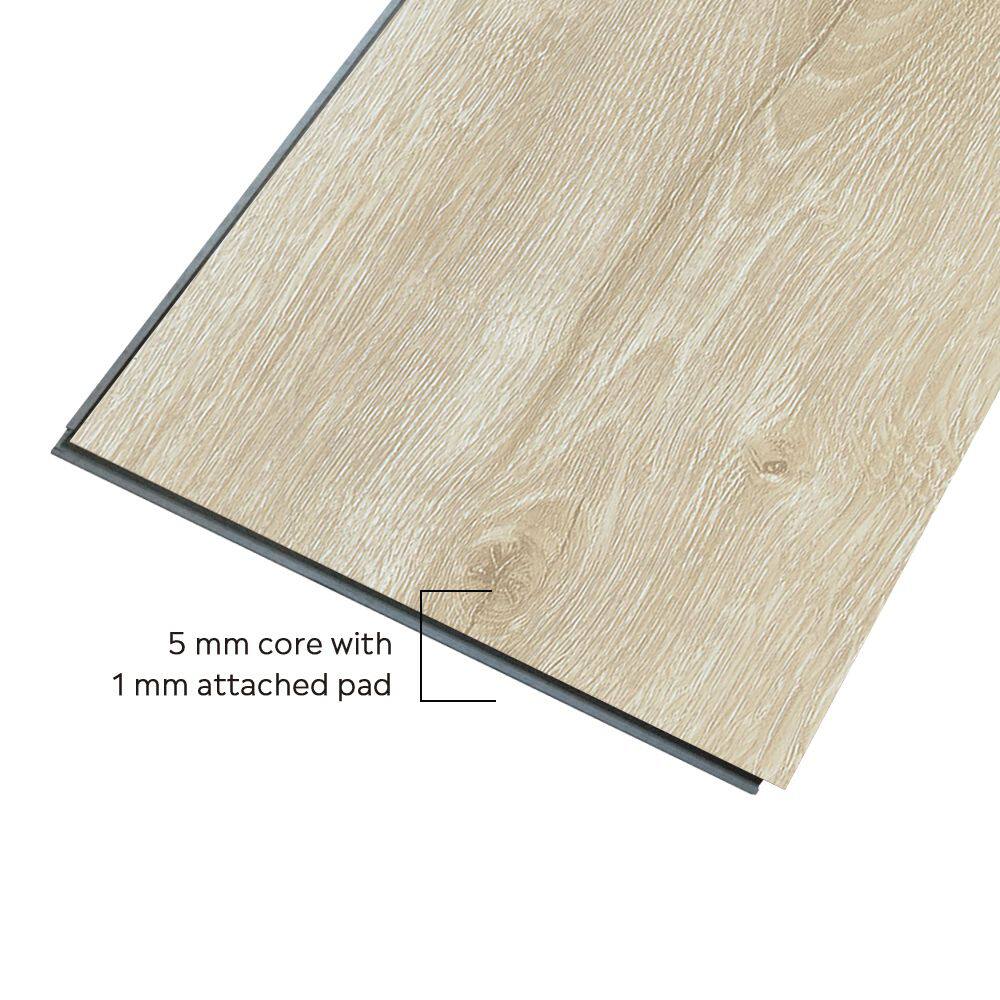 5 mm core with 1 mm attached pad