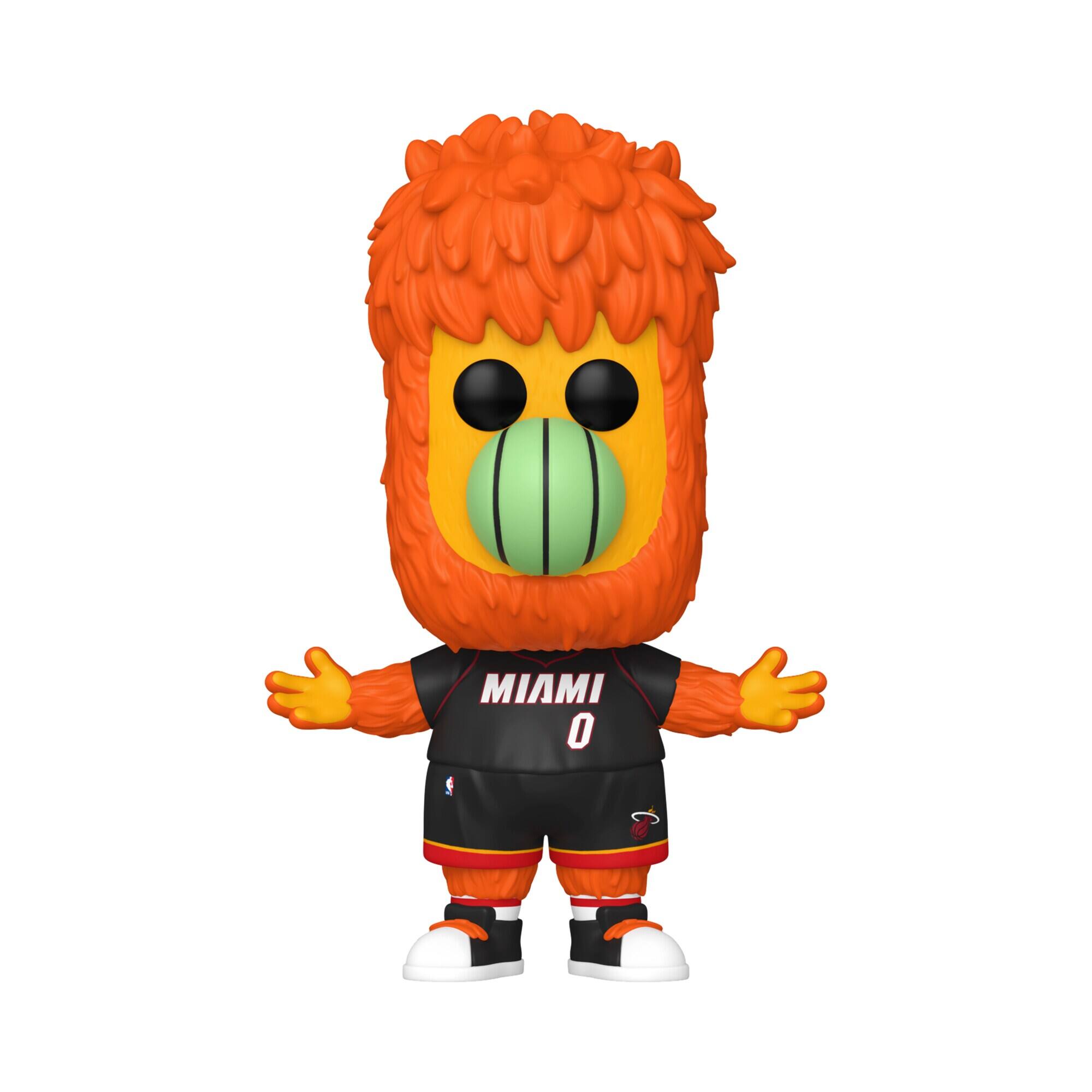 Alt View 2. Funko - Funko Miami Heat Pop! Burnie #09 Vinyl Figure - Multicolor.