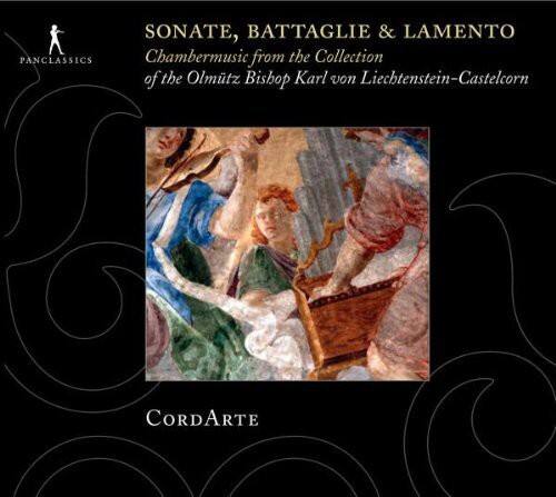 PANCLASSICS

SONATE, BATTAGLIE & LAMENTO  
Chambermusic from the Collection of the Olmütz Bishop Karl von Liechtenstein-Castelcorn

CORDARTE