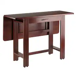 Winsome Wood - Taylor Drop Leaf Table - Walnut