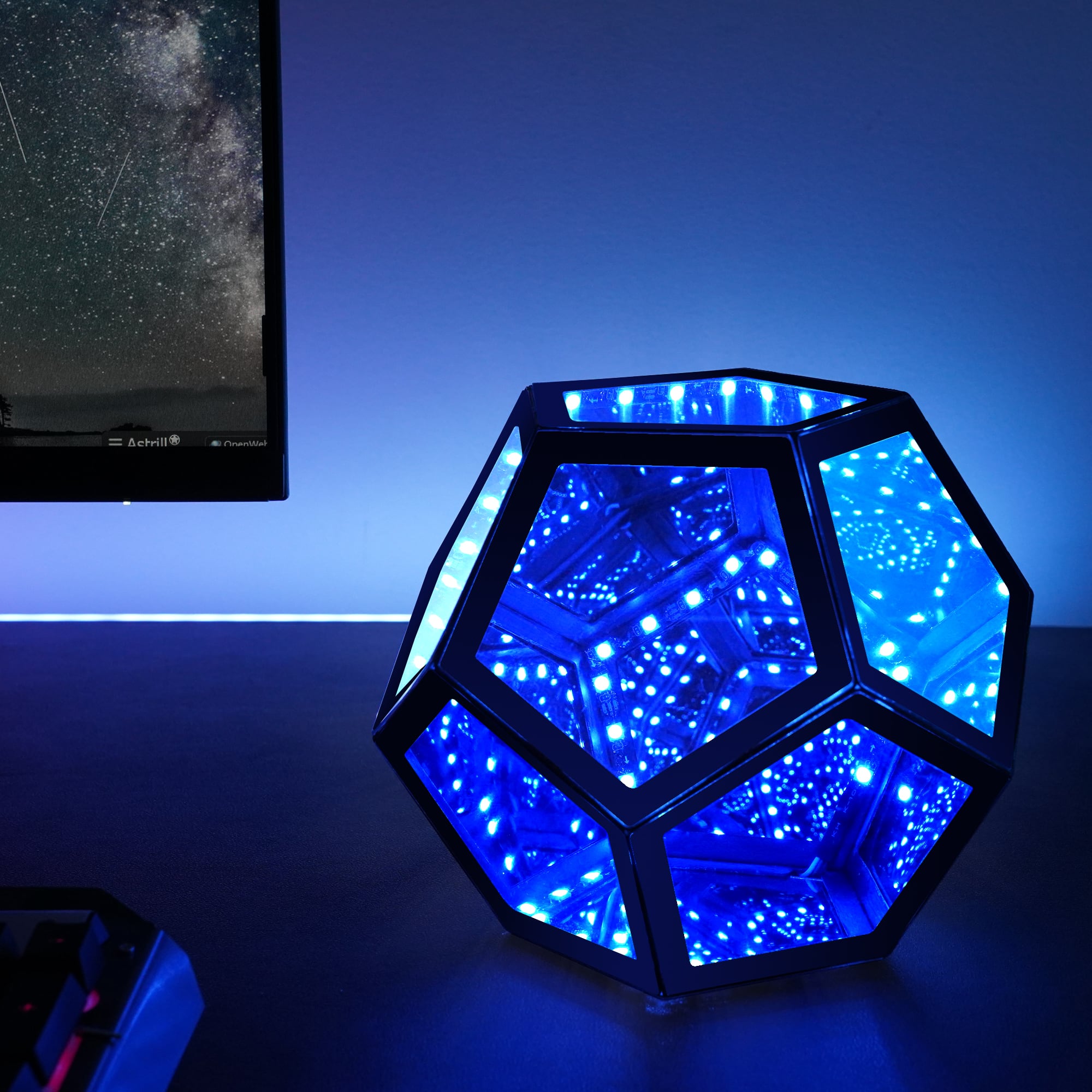Lamp Depot - RGB Color-changing Infinity Table Lamp