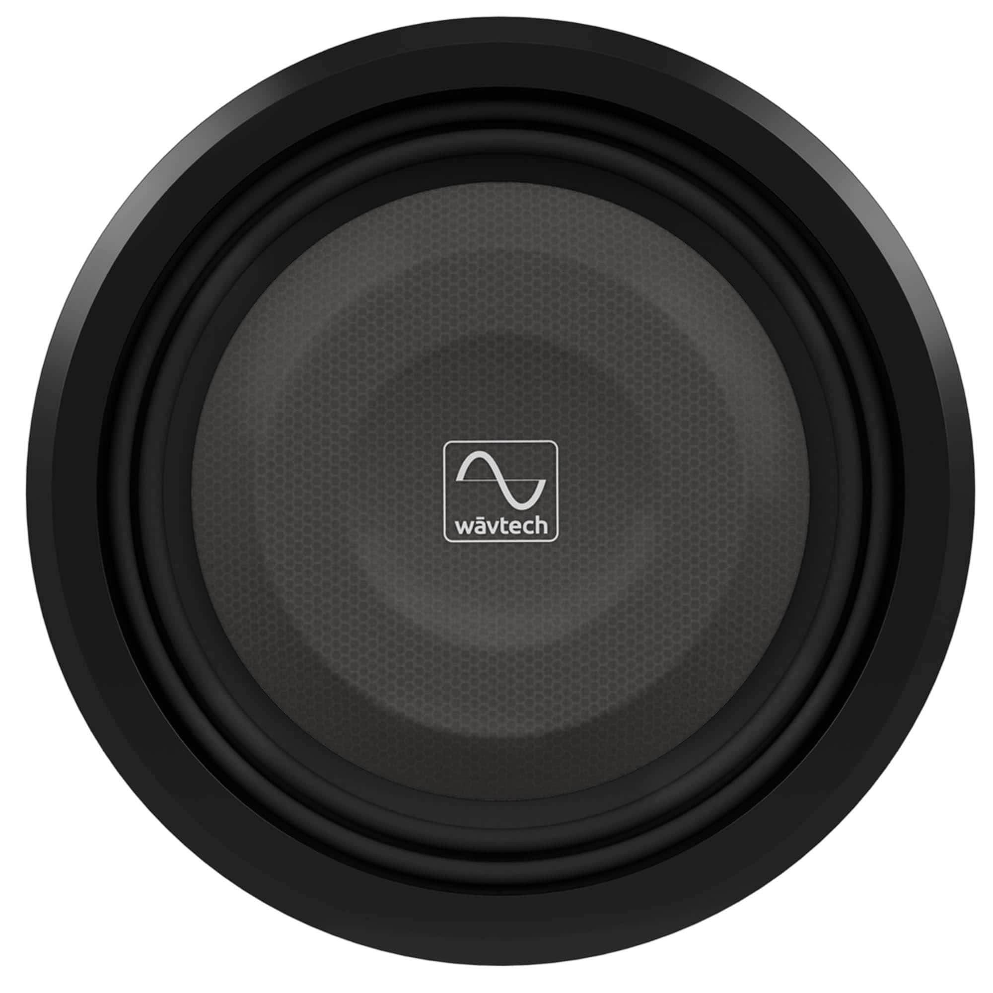 Wavtech - thinPRO12-4 750 Watt 12" Shallow Subwoofer 4 ohm - Black/Gray