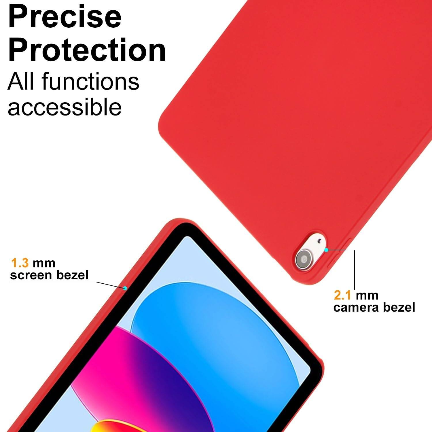 Precise Protection  
All functions accessible  
1.3 mm screen bezel  
2.1 mm camera bezel
