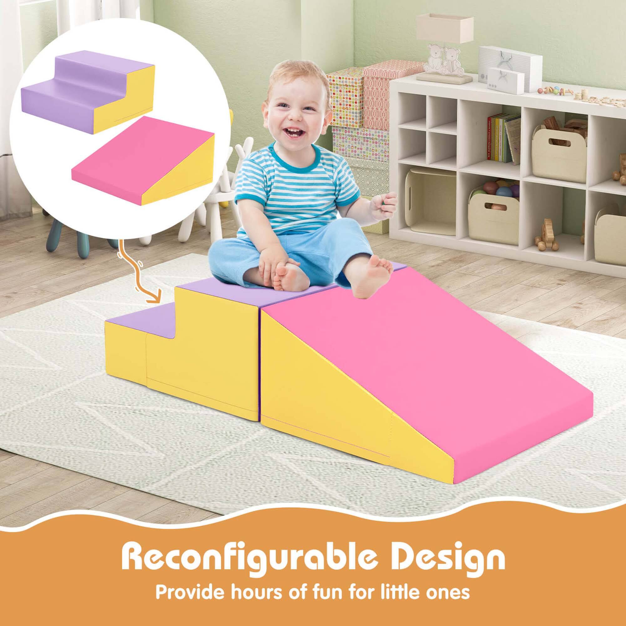 Reconfigurable Design  
Provide hours of fun for little ones