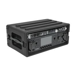 SKB - 4U Shallow Roto Rack Case Gear Protector, Stackable, Waterproof - Black