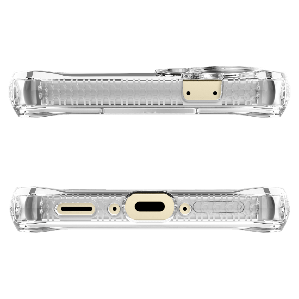 Alt View 3. Itskins - ITSKINS Spectrum_R // Clear Series Case for Samsung Galaxy A36 5G - Transparent - Clear.