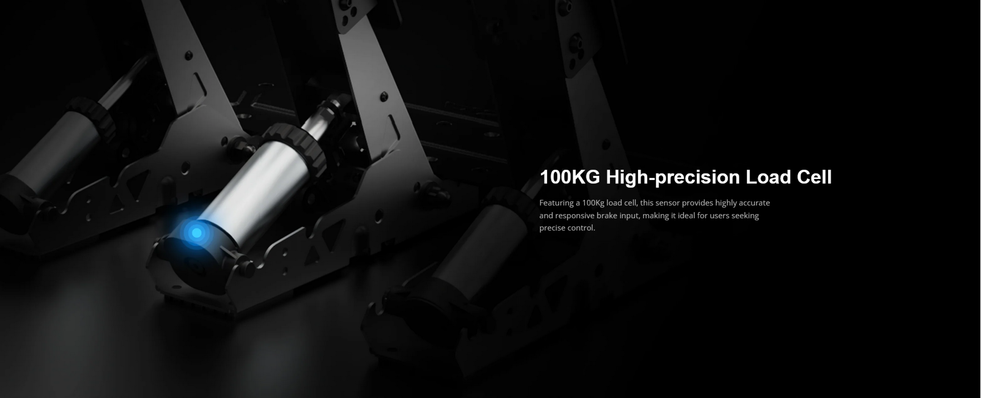 100KG High-precision Load Cell

Featuring a 100KG load cell, this sensor provides highly accurate and responsive brake input, making it ideal for users seeking precise control.