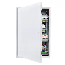 VEVOR - Access Panel for Drywall, 25.3 x 17.2 in Galvanized Steel Access Door, Easy Install Hinged Service Panel - White