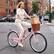 Alt View 4. Gymax - Gymax Beach Cruiser Bike 24-Inch Commuter Bike w/Adjustable Seat Woven Basket for City - Pink.