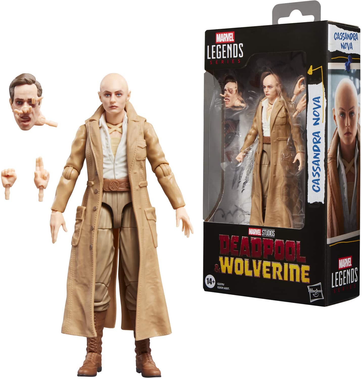 Hasbro - Deadpool & Wolverine - Marvel Legends - Cassandra Nova Action Figure - COLLECTIBLES - Multicolor