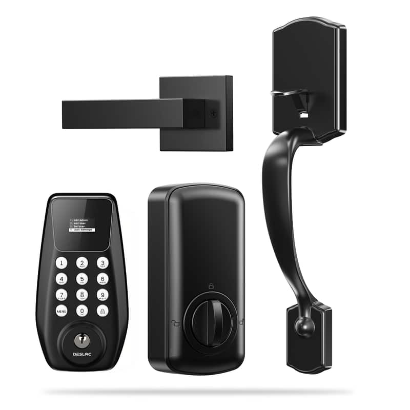 DESLOC - C100 Smart Lock Keypad and Handles - Black