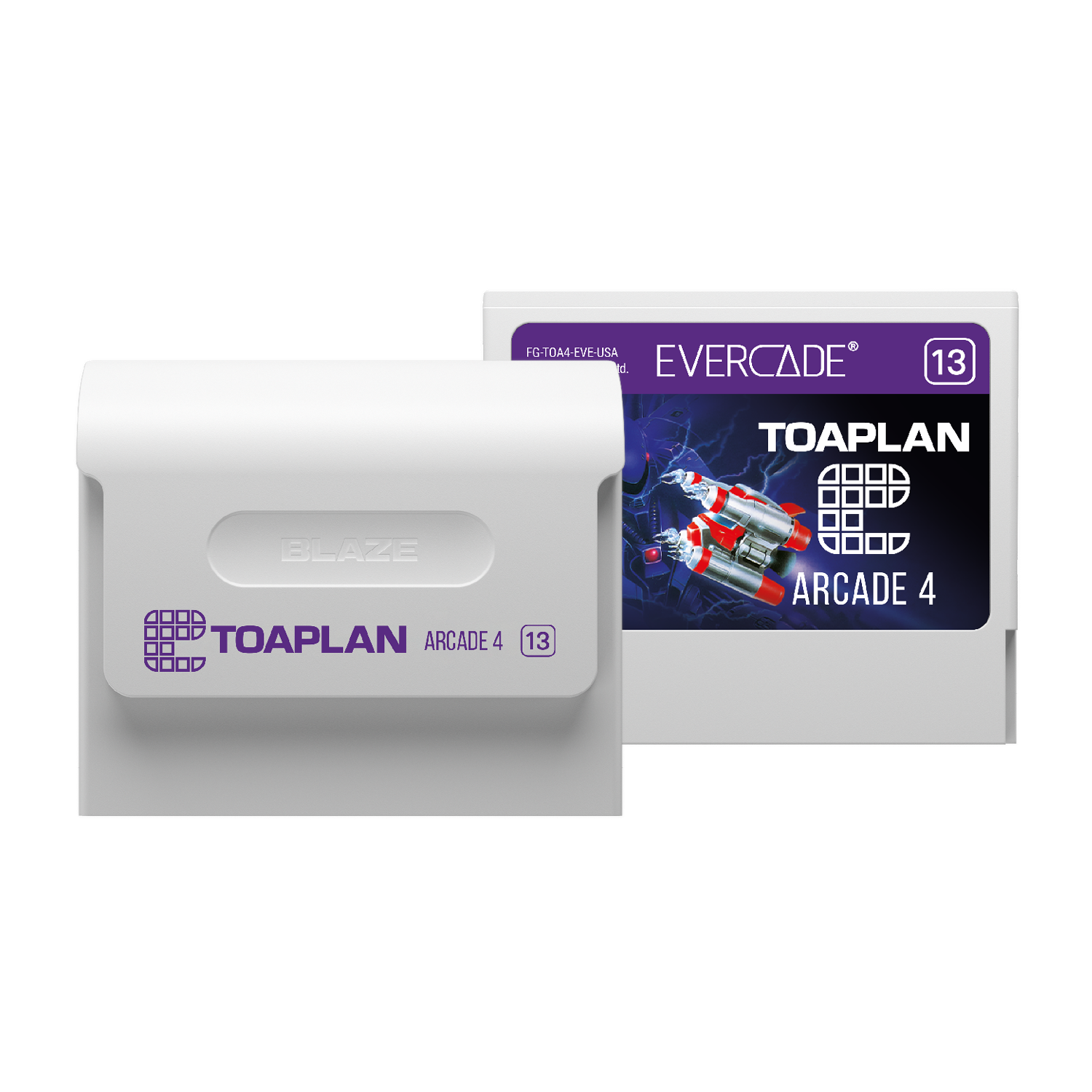 EVERCADE  
TOAPLAN  
ARCADE 4  
13