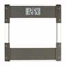 Taylor - Digital Glass & Stainless Steel Hinge Design Body Composition Scale - Clear