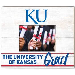 Jardine - Kansas Jayhawks 11'' x 13'' Grad Picture Frame - White