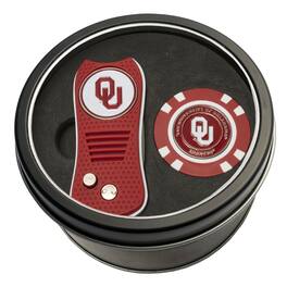 Team Golf - Oklahoma Sooners Switch Chip Golf Tin Set - Multicolor