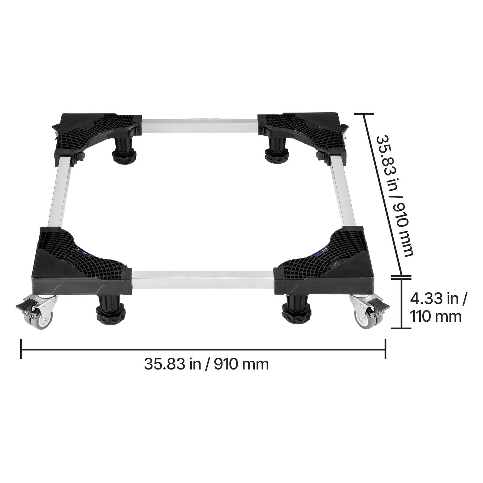 35.83 in / 910 mm  
4.33 in / 110 mm  
35.83 in / 910 mm